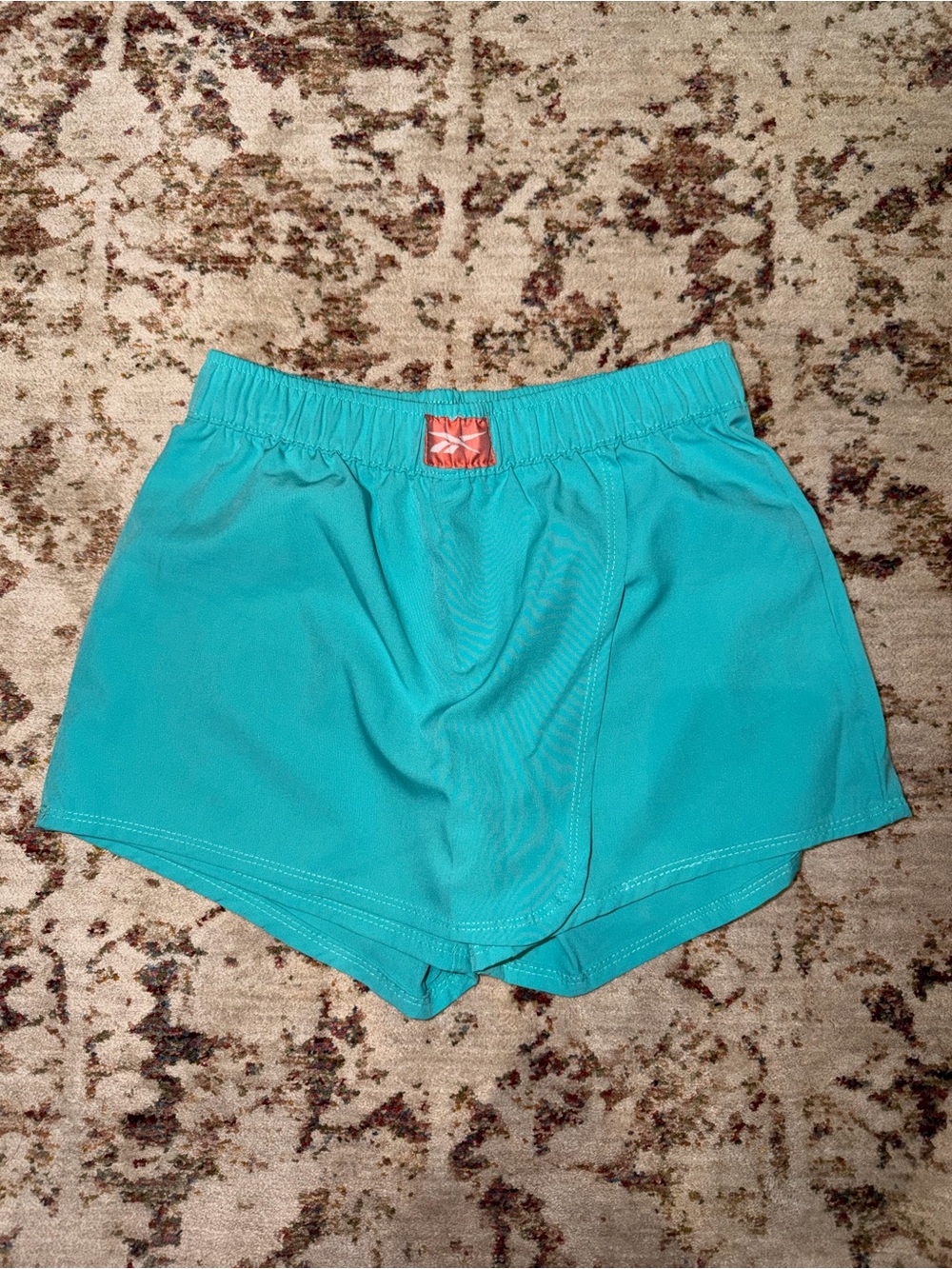 Turquoise Big Girl’s Athletic Shorts